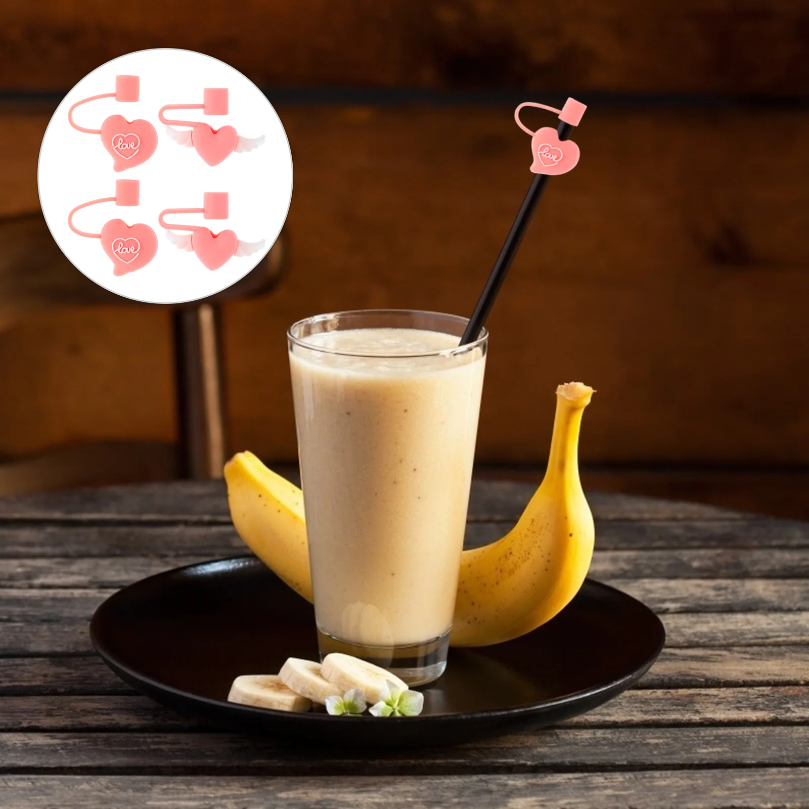 

Straw Silicone Cover Tips Cap Covers Caps Toppers Straws Plugs Reusableprotector Drinking Plug Topper Cute Tumblers Tip Cloud