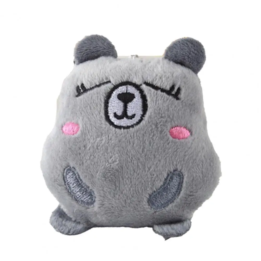 

Подвеска с хомяком из полипропилена и хлопка с тонкой текстурой, уютная, без деформации, Сумка с подвеской в виде Араша, хомяк, кольцо для сту...