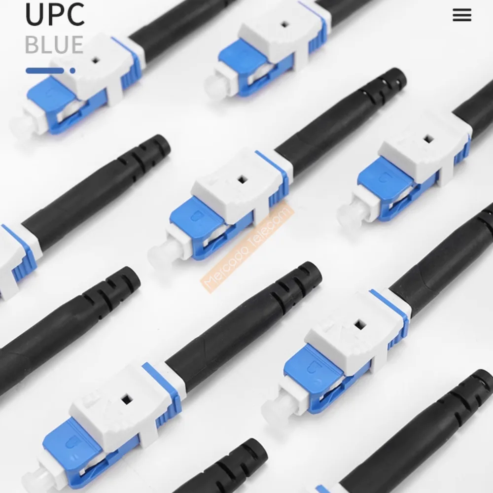 UNIKITE ESC925T-K FTTH Полевой быстрый оптоволоконный разъем SC APC UPC с быстрым оптоволоконным разъемом с толкателем (art.: 3920cd81148c8) - 3920cd81148c8
