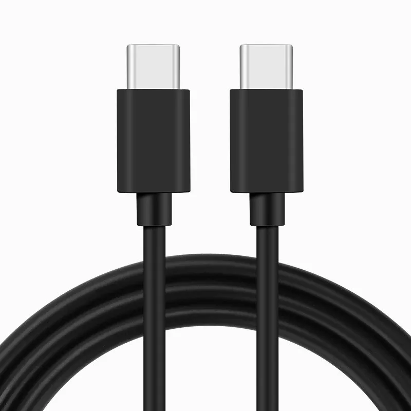 

3A Type C To Type C Cable QC PD Fast Charging Cable For Android Computer USB-C Cord Quick Charging Cable 1m Data Cable