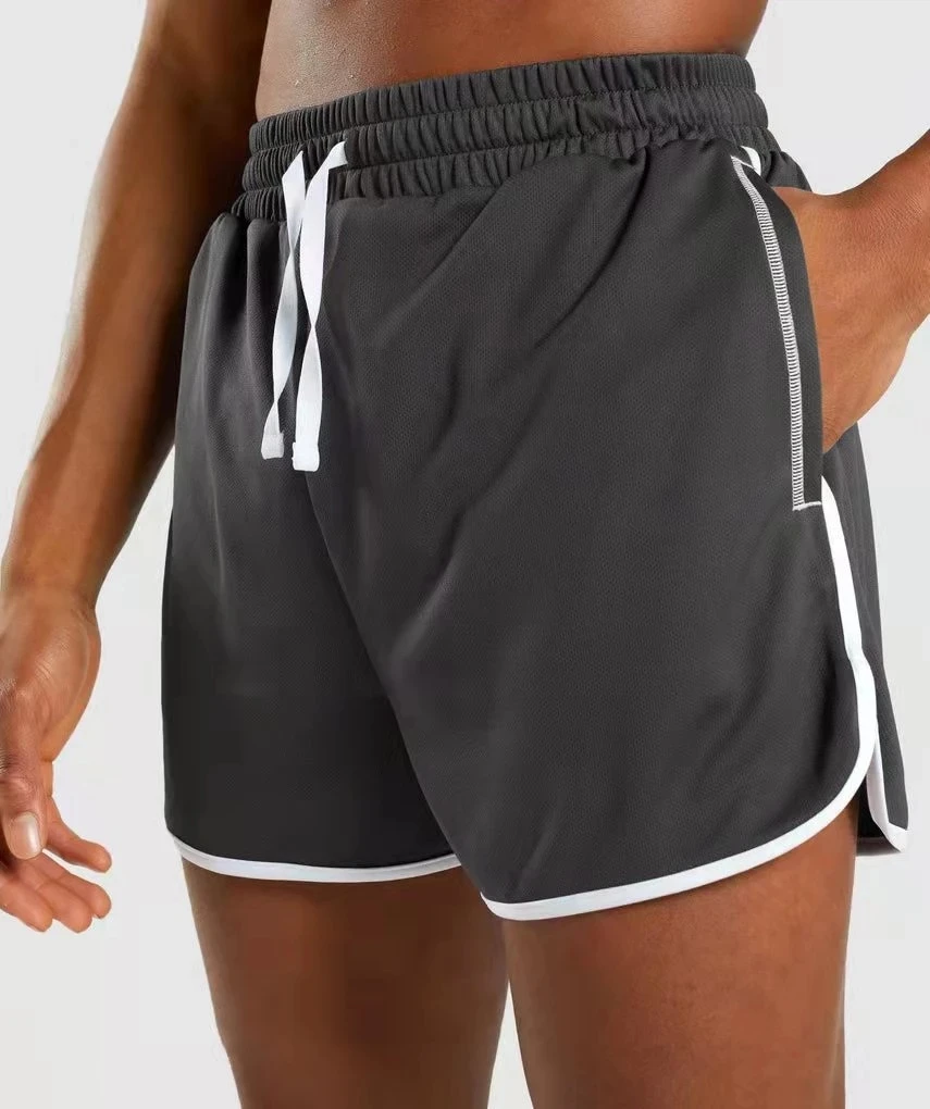 

2022 Mesh Fitness Sport Shorts Men Gym Shorts Tennis Football Running Shorts Men Bodybuilding Sportswear Jogging Short Pants Man