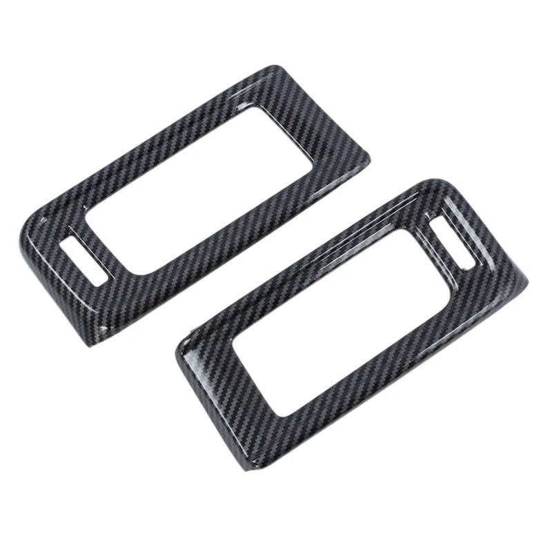 

Аксессуары для интерьера автомобиля, углеродное волокно ABS, Автомобильная крышка на вентиляционное отверстие переменного тока, крышка на в...