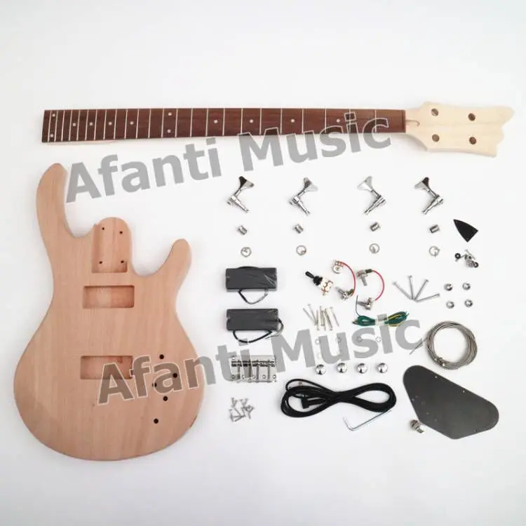 

Новый дизайн! Музыкальная 4-струнная басовая гитара Afanti/DIY Electric басовый комплект (ATM-061-02)