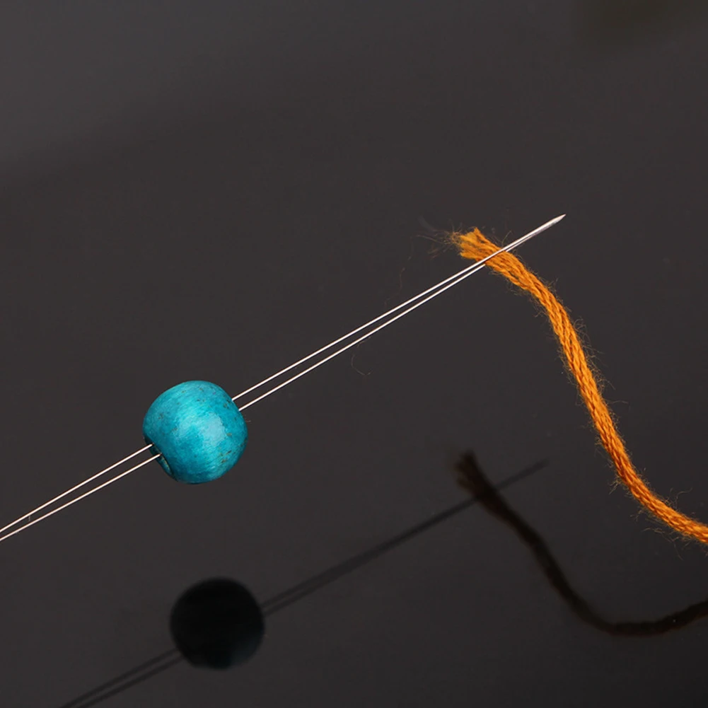 

6 шт./компл., изготовление ювелирных изделий, изогнутые нитки, маленькие инструменты, бисероплетение, игла ручной работы, «сделай сам», ремес...