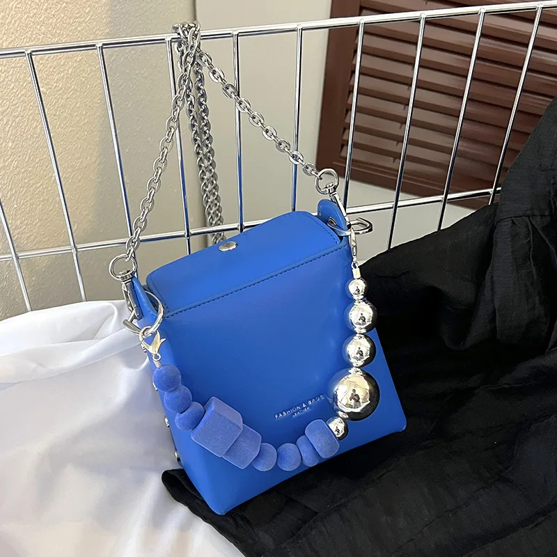 

Кошельки и сумочки в стиле ретро для женщин, новинка 2022, модная сумка через плечо с цепочкой, женская сумка через плечо