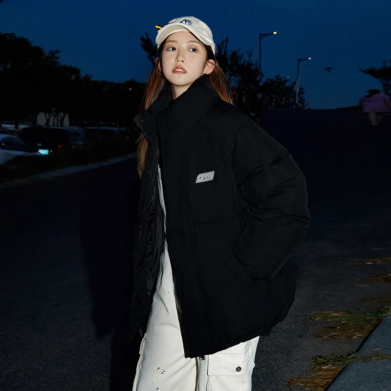 Women Cotton Coat For Winter Autumn Fashion Korea Padding Parkas Street Down Bread Jacket Loose Short Thickened Cotton Jacket