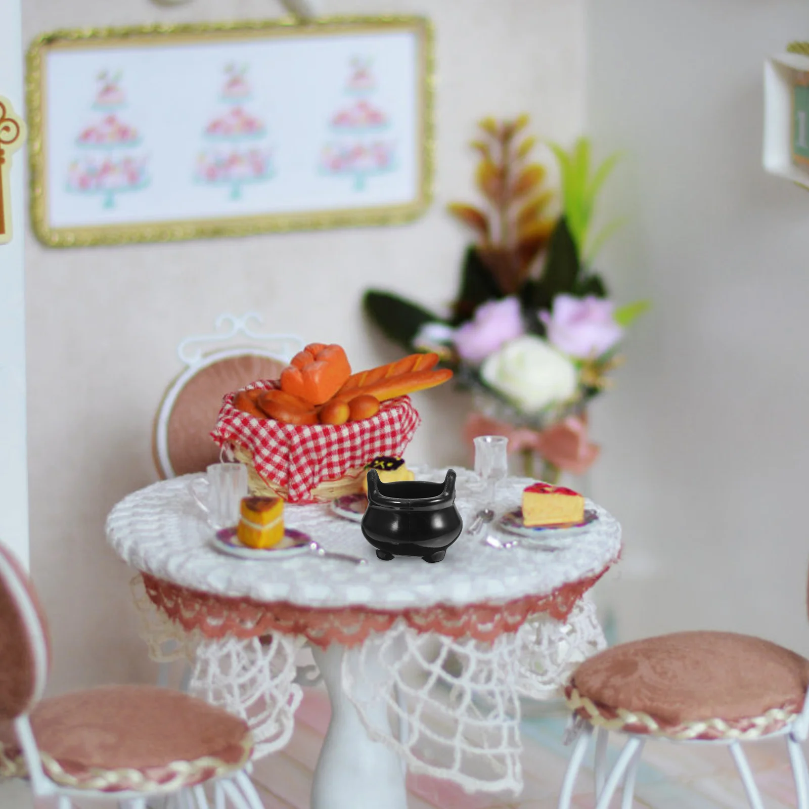 10 шт. аксессуары для Хэллоуина миниатюрные котел игрушки кружка чайник ведьмы