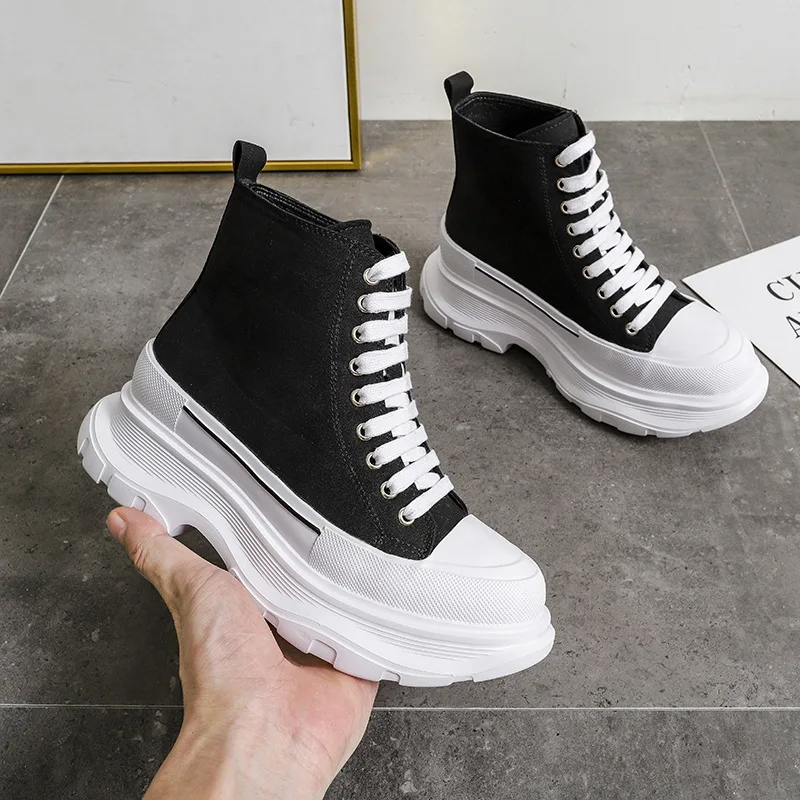 

Summer Shoes Ladies Clogs Platform Casual Female Sneakers Espadrilles For Women Round Toe Increas Height 2023 Creepers Small