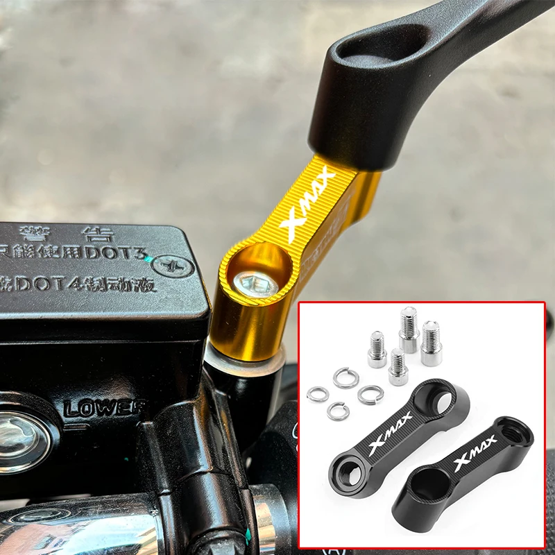 Увеличительное зеркало заднего вида для YAMAHA XMAX X MAX X-MAX 125 250 300 400 аксессуары