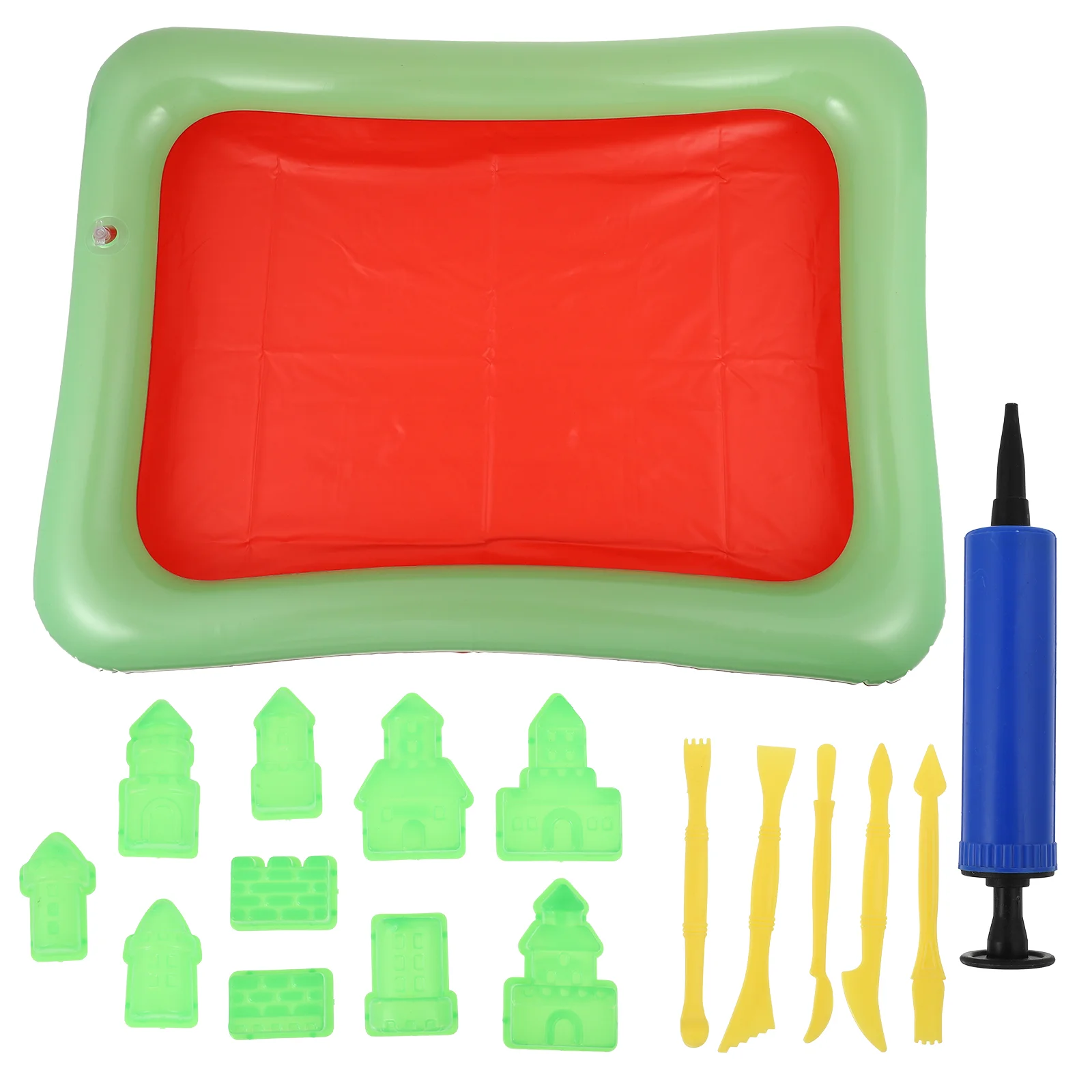 

17pcs Play Sand Molds Beach Sand Toys Set Sand Tray Toys Set for Children