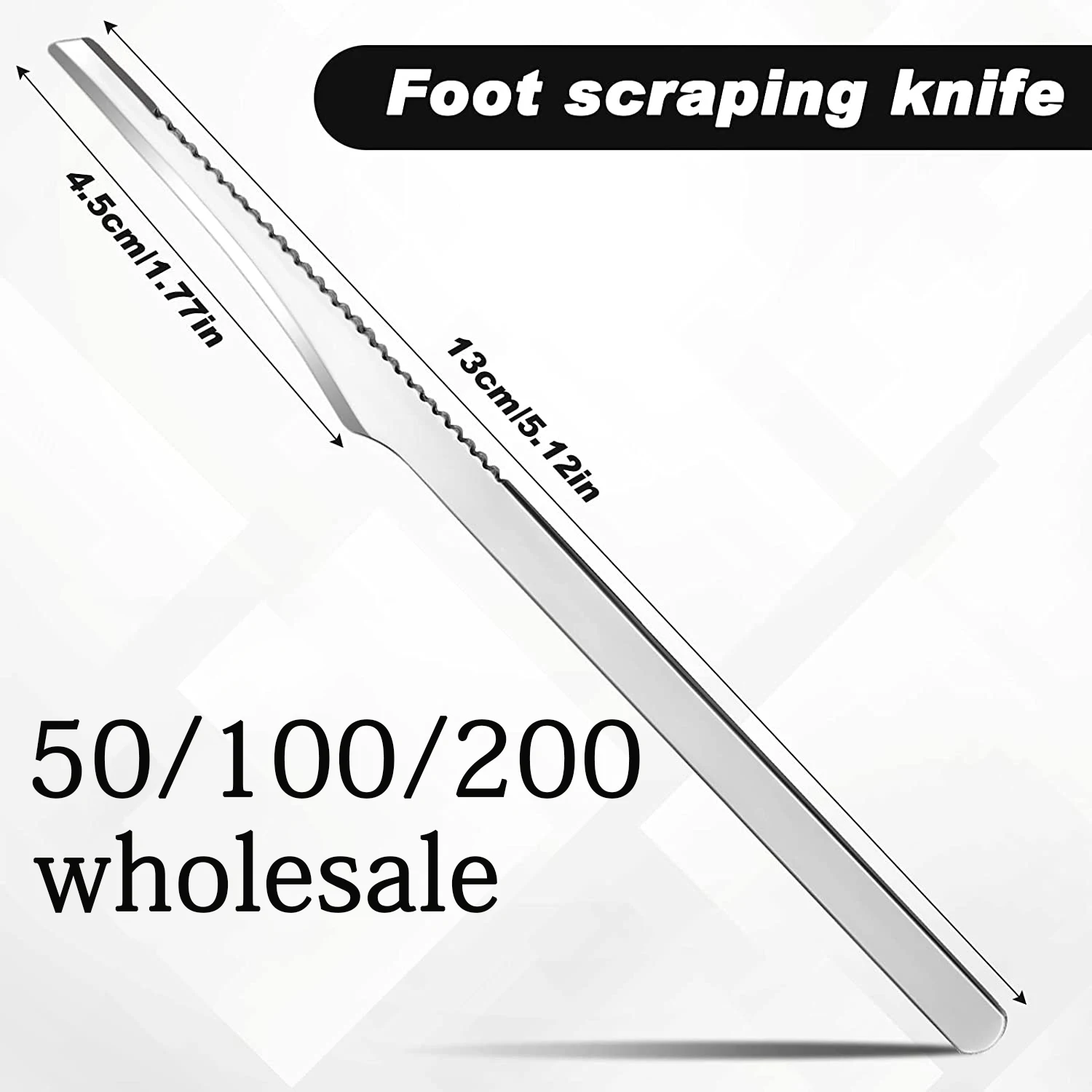 

50/100/200pcs Manicure Pedicure Toe Nail Shaver Feet Pedicure Knife Kit Foot Callus Rasp File Dead Skin Remover Foot Tools