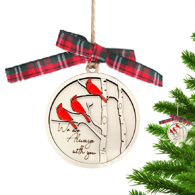 

Cardinals Ornament Memorial Ornament With Cardinals Red Cardinals Gifts Idea For Christmas In Memory Of Loved One