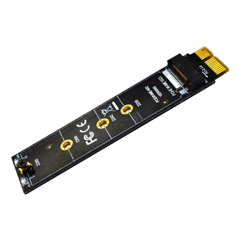 

PCI-E To M.2 Hard Drive PCI-E 1 X M.2 Test Card SSD Hard Drive Is Used In The PCI-E Card Slot Of The Motherboard
