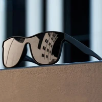 2022 new square polarized sunglasses men women fashion square male sun glasses brand design one piece lens eyewear uv400