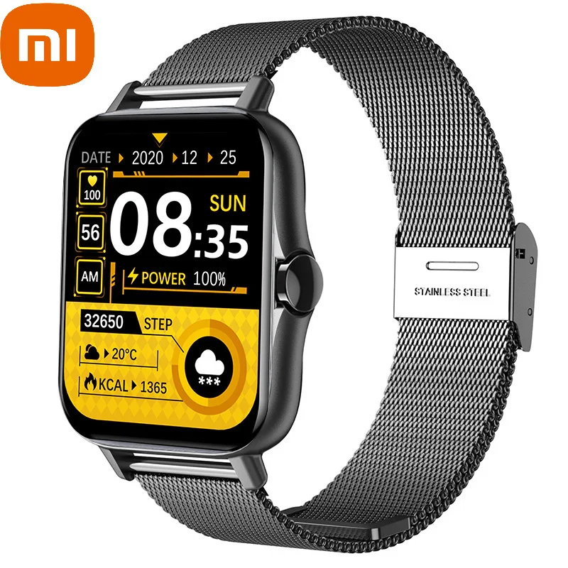 

Xiaomi For Mi Phone IOS 1.78inch Smart Watch Android Men IP68 Waterproof Full Touch Smartwatch Women Fitness Tracker Ecg