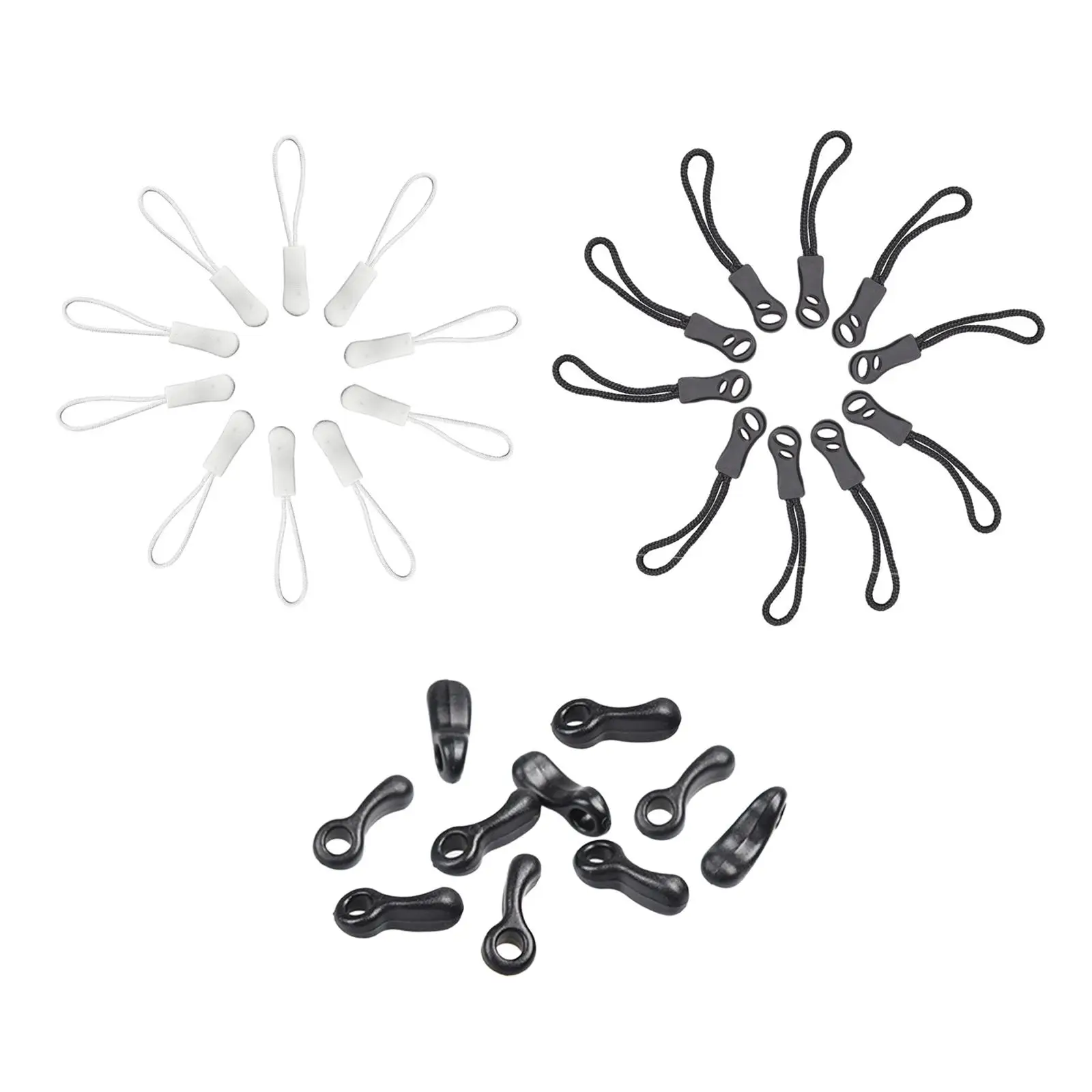 

10 шт., Съемный шнур на молнии, для сумки