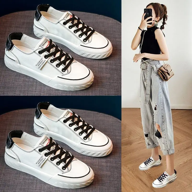 

Small white shoes women's shoes summer 2021 new spring wild explosions online celebrity flat casual spring and autumn shoes