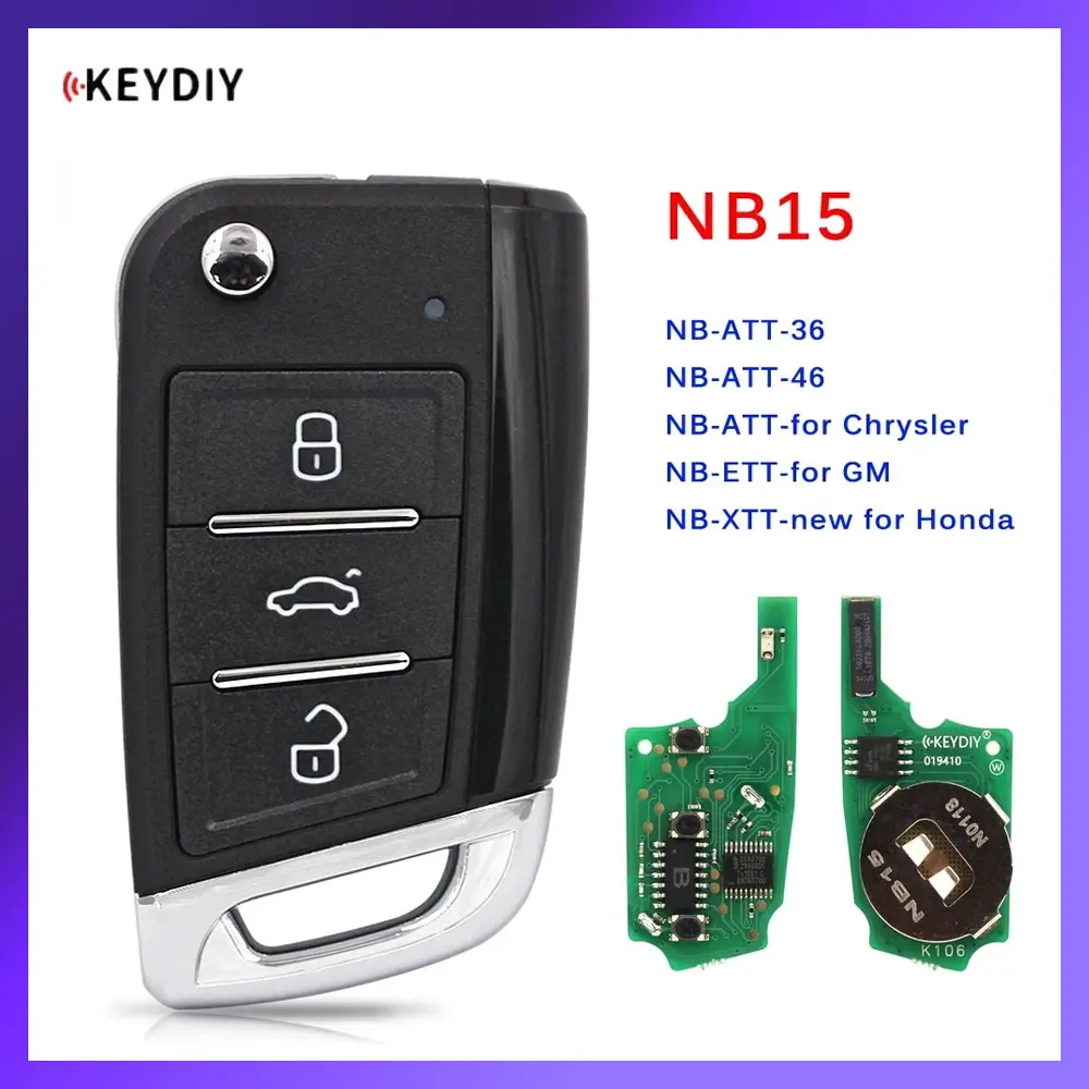 

KEYDIY 3-кнопочный многофункциональный пульт дистанционного управления серии NB15 NB, универсальный для KD900 URG200 KD-X2 все функции в одном