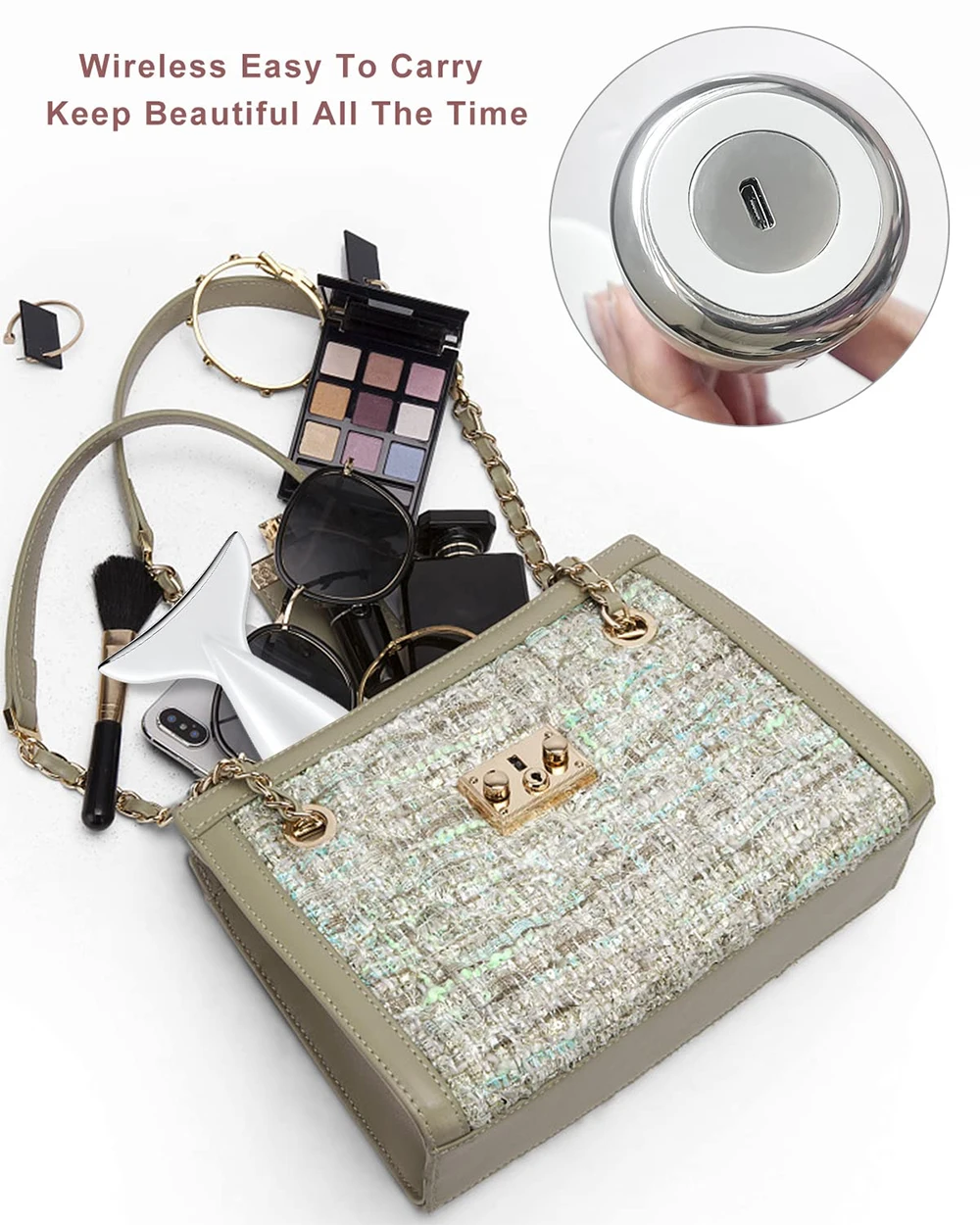 3 цвета светодиодный Фотон терапия Уход за кожей Шеи анти уменьшение морщин