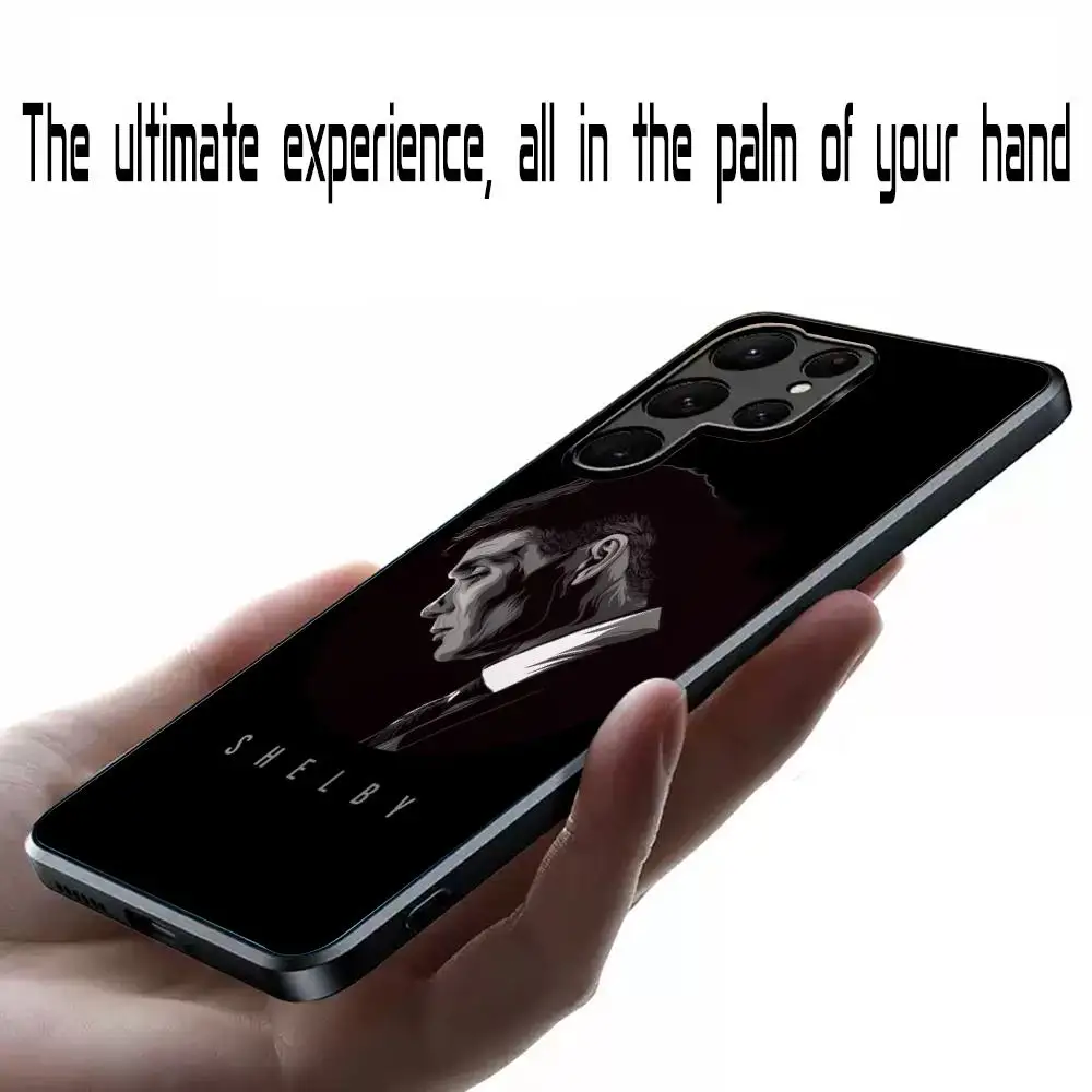 Модный чехол для телефона P-peaky blinders для Samsung Galaxy S26 S25 S24 S23 S22 S21 Plus Ultra Note20, мягкий, черный (art.: 3920dcc330923) - 3920dcc330923
