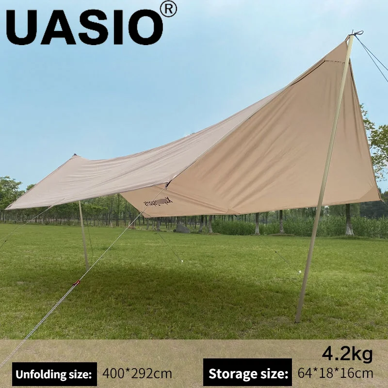 Ultralight Tarp Awnings Shelters Shade Sail Sunshade Garden Canopy Waterproof Outdoor Camping Tarp Tourist Travel Sun Shelter