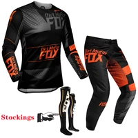 2022 new dirt mofox moto gear set jersey pant mx combo motocross racing outfit dirt bike suit off road socks combinationkit