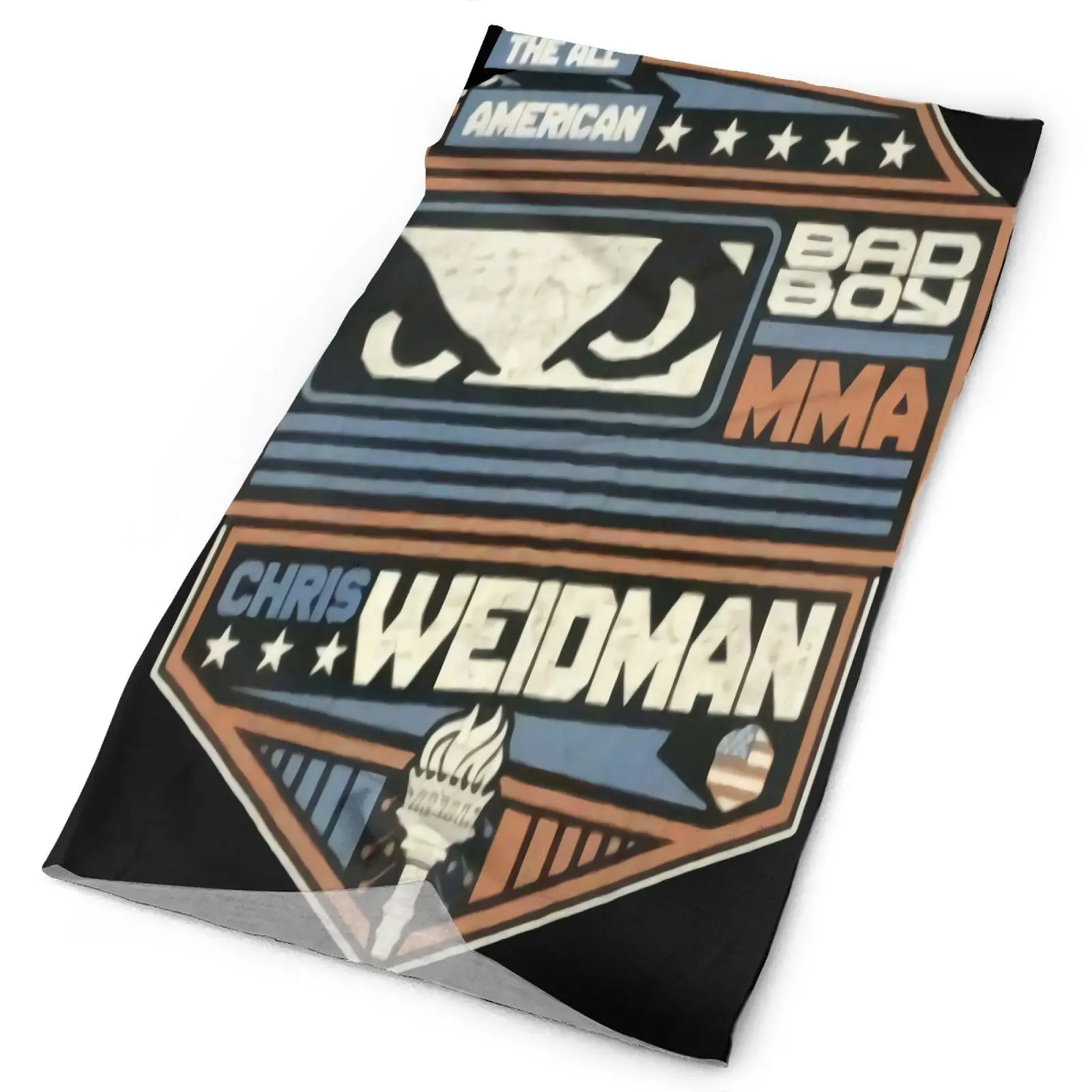 

Bad Chris Weidman The All American Men's Bandana Bandana Headband Hunting Mask Balaclava Hat Tourism Scarf Skimask Neck Warmer