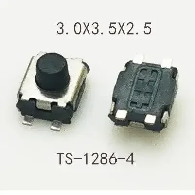 

50 шт. тактовые кнопки 12В 4Pin SMD