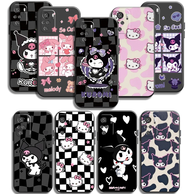 

TAKARA TOMY Hello Kitty Phone Cases For Xiaomi Redmi Redmi 7 7A Note 8 Pro 8T 8 2021 8 7 7 Pro 8 8A 8 Pro Funda Back Cover