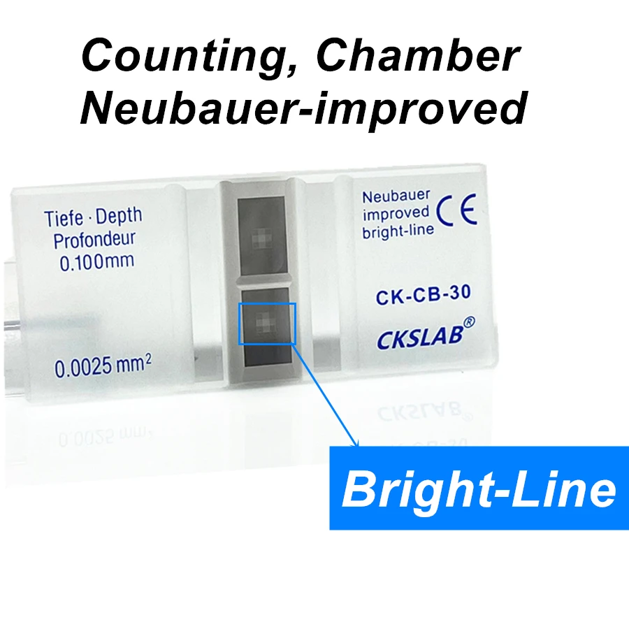 Подсчет Chamber Neubauer-улучшенный Bright Line