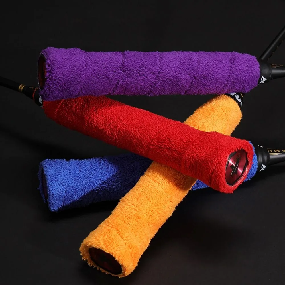 Утолщенная Нескользящая Поглощающая Пот Лента Для Ручек Бадминтона Теннисная