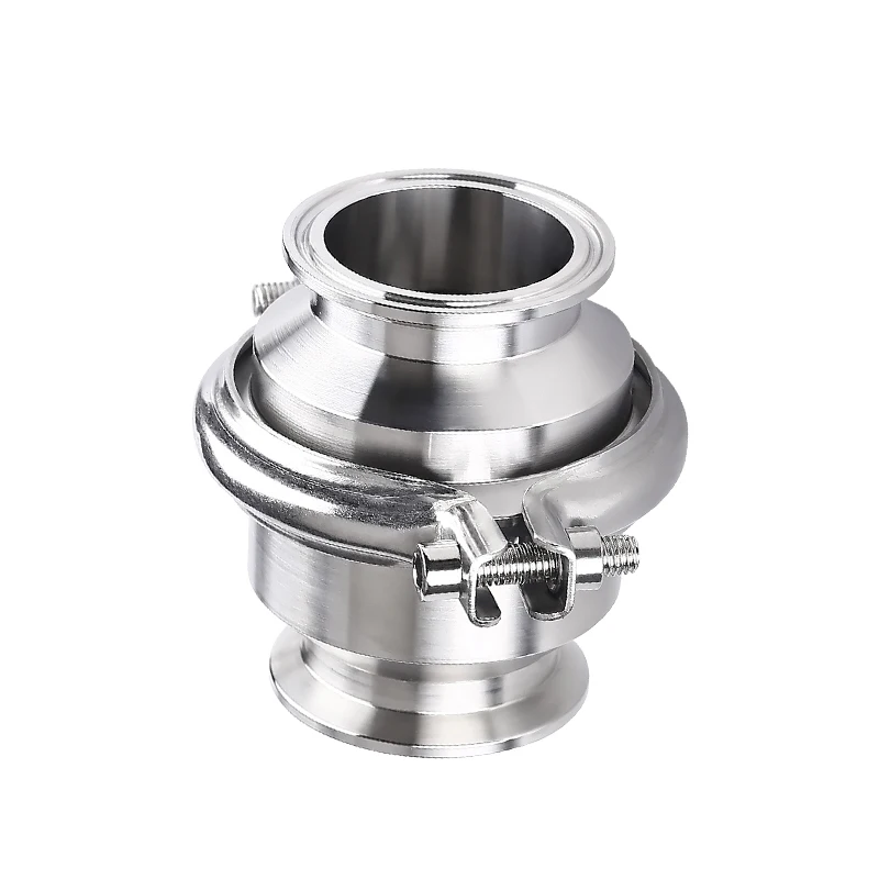 

OD 19mm 25mm 32mm 38mm 51mm 63mm Sanitary Stainless Steel 304 Tri Clamp 50.5mm 64mm 77.5mm Vertical Check Valve 1.5” 2“ 2.5”