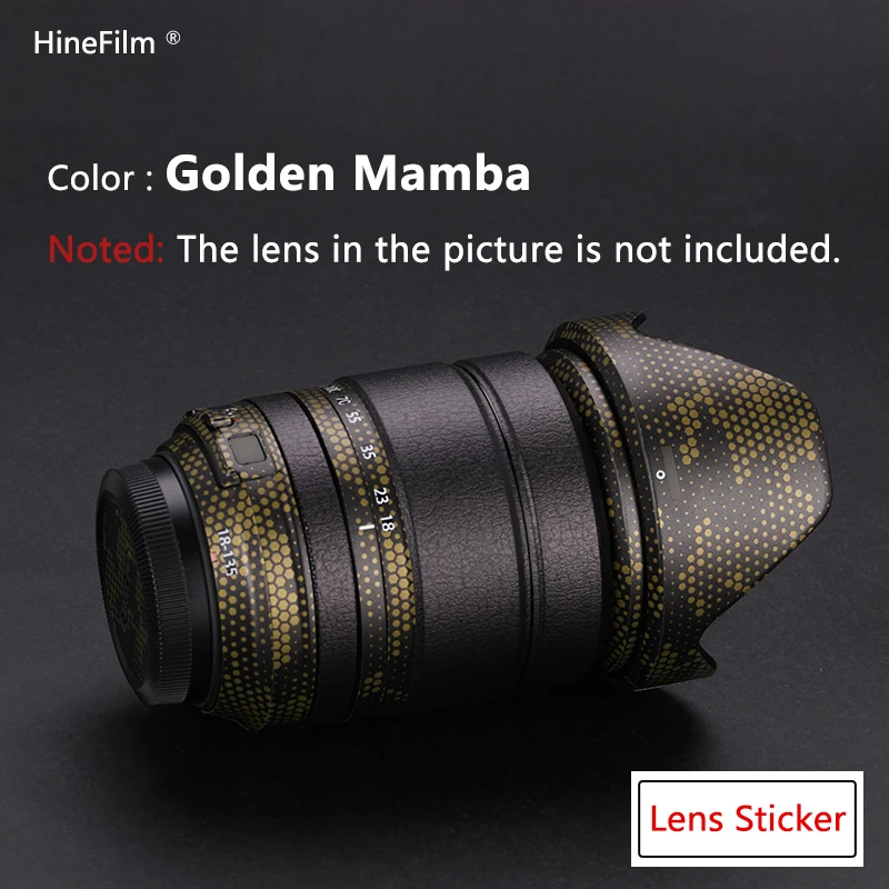 Hinefilm Skin для Fuji XF18-135 наклейка на объектив 18-135 крышка объектива Fujifilm мм F3 5-5 6R 18135