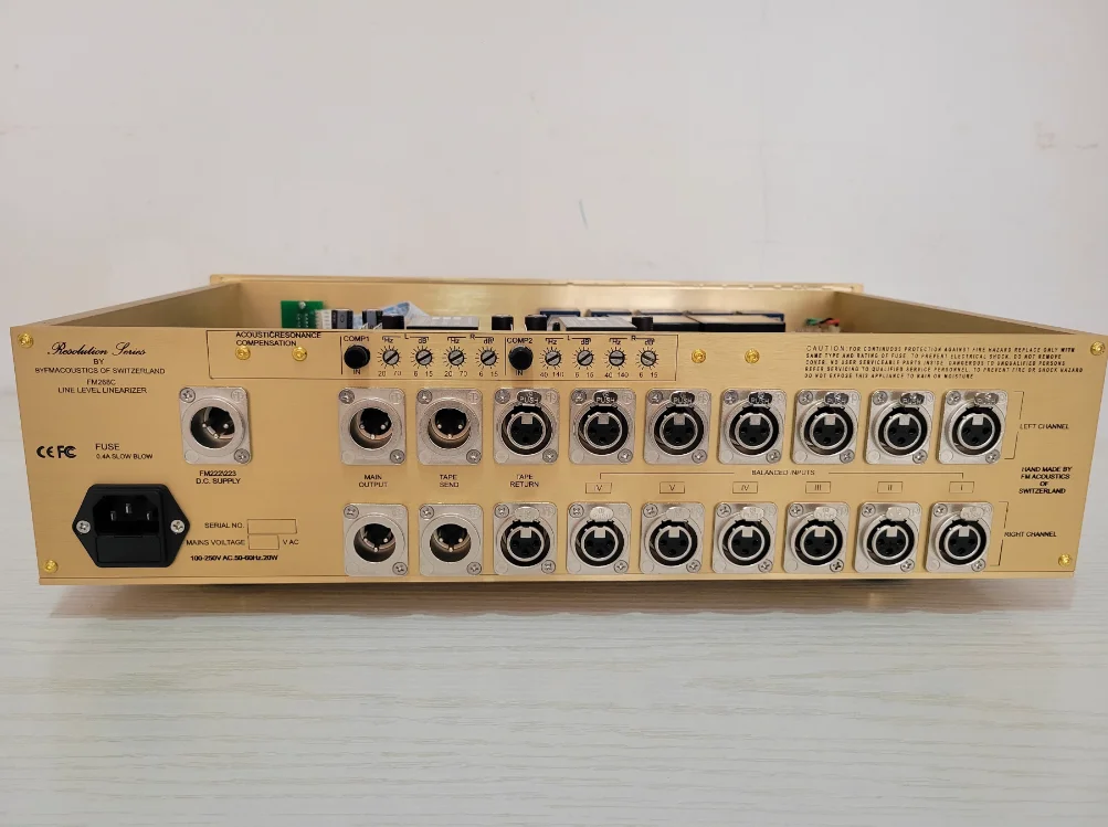 Refer ACOUSTICS FM268C полностью балансный предусилитель ARC EQ Высококачественный аудиоусилитель HIFI (art.: 3920d012113eb) - 3920d012113eb