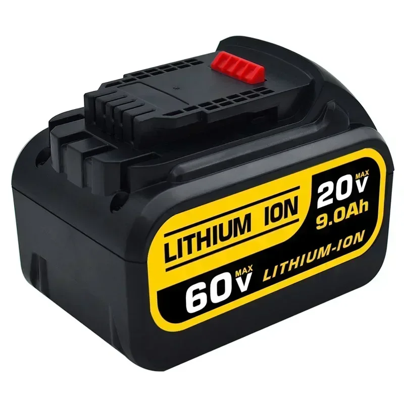 9Ah 20V 60V MAX Сменный аккумулятор для Dewalt 120V DCB606 DCB609 DCB205 DCB204 DCB206 DCB209