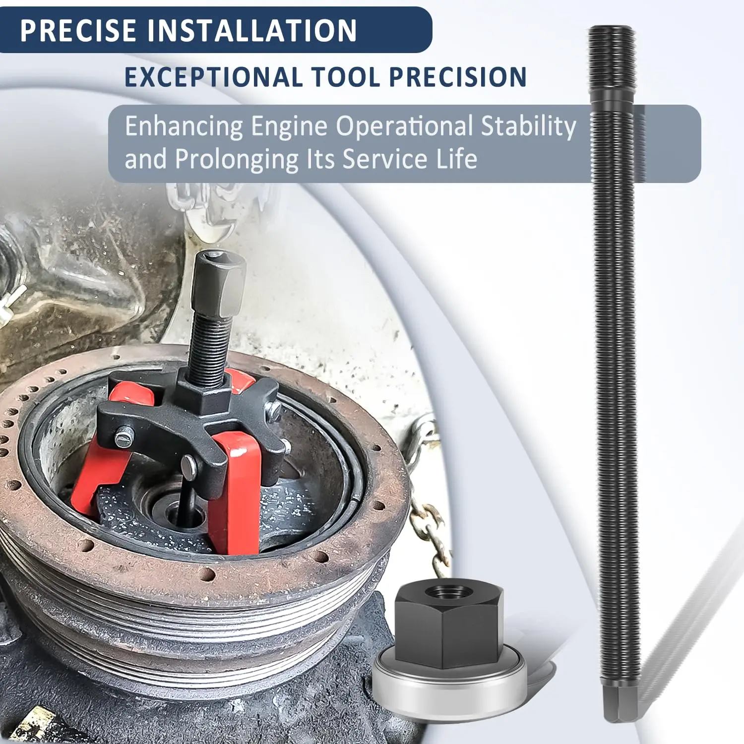 Комплект установщика гармонического балансира LS 15088 для двигателя GM Gen III/IV (LS-Based) V