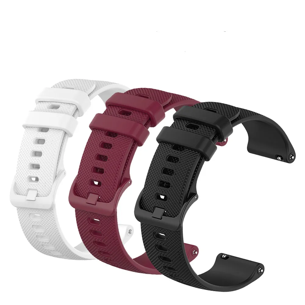 Fashion 16MM Belt for B57 Smartwatch strap Silicone Soft Band Quick Release Strap for Hero Strap 3 Replace Correa strap