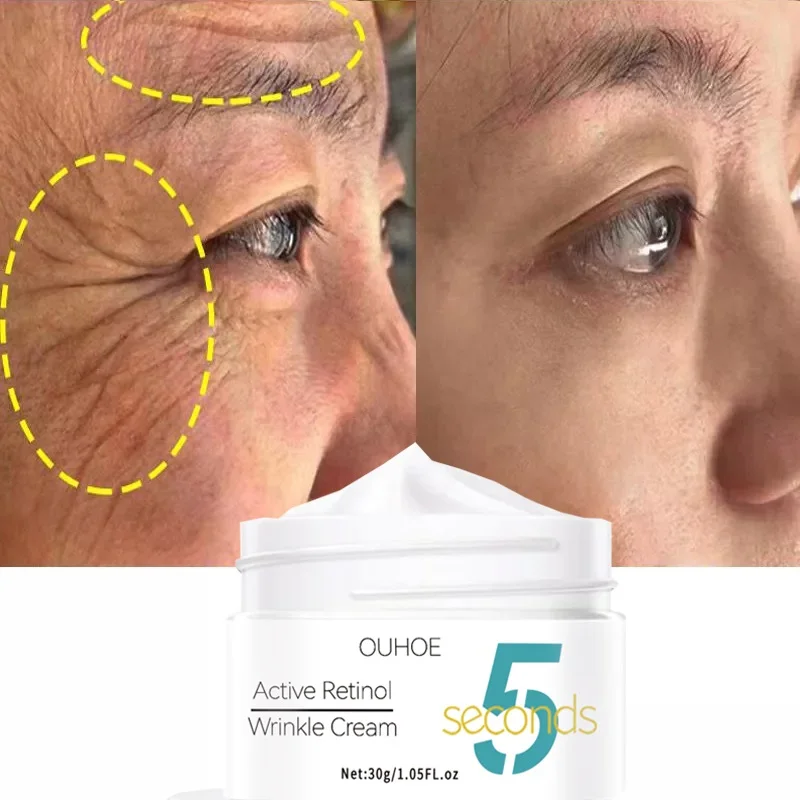 

Retinol Face Cream Lifting Firming Remove Wrinkle Anti-Aging Fade Fine Lines Face Moisturizing Brighten Skin Care Products