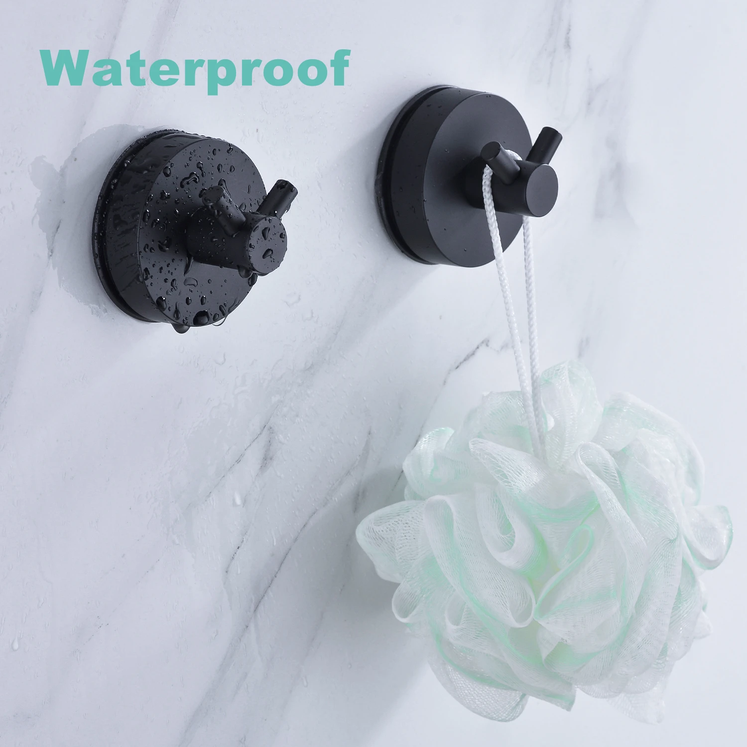 2pcs 5KGS Reusable Suction Cup Hook Stainless Steel Vacuum Towel Hooks Robe Nickel Kitchen Bathroom Home Accessories | Дом и сад