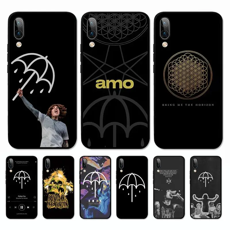 

B-Bring Me The H-Horizonss Phone Case for Vivo Y91C Y11 17 19 17 67 81 Oppo A9 2020 Realme c3
