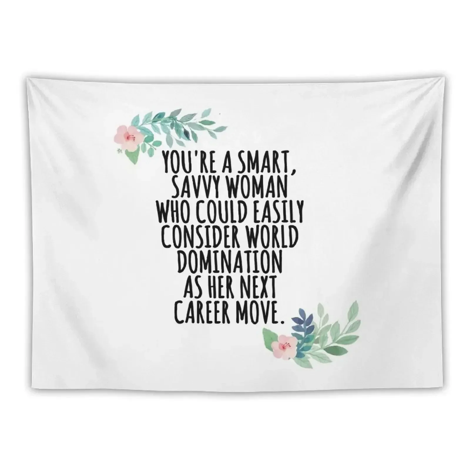 Smart savvy гобелен с изображением женщины на стене домашний декор эстетический