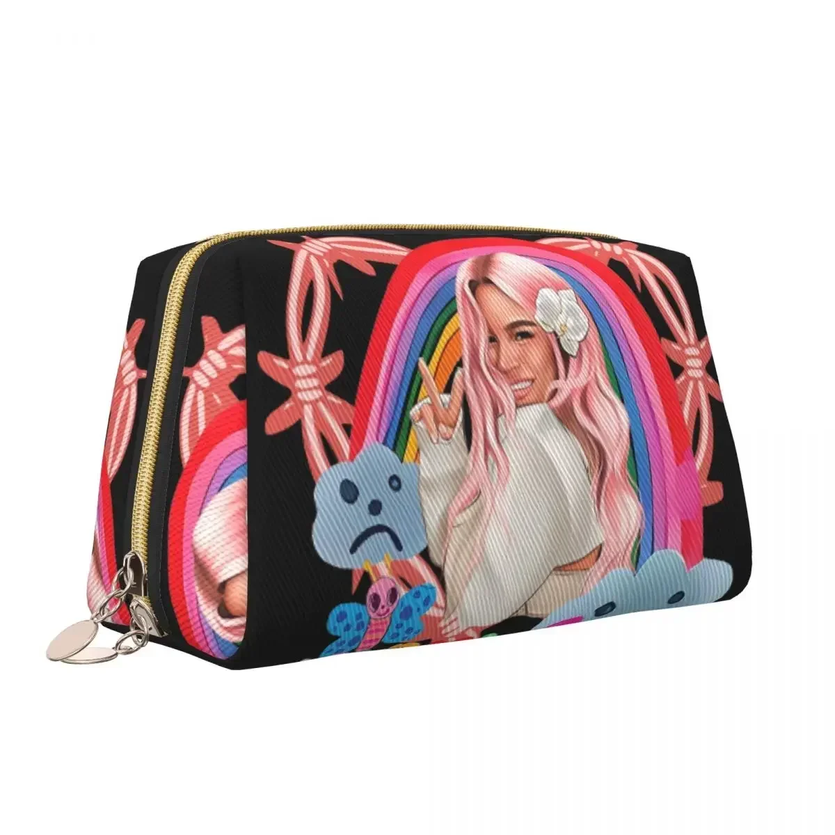 Косметичка Manana Sera с рисунком Бонито Колумбийская музыкальная певица Карол г