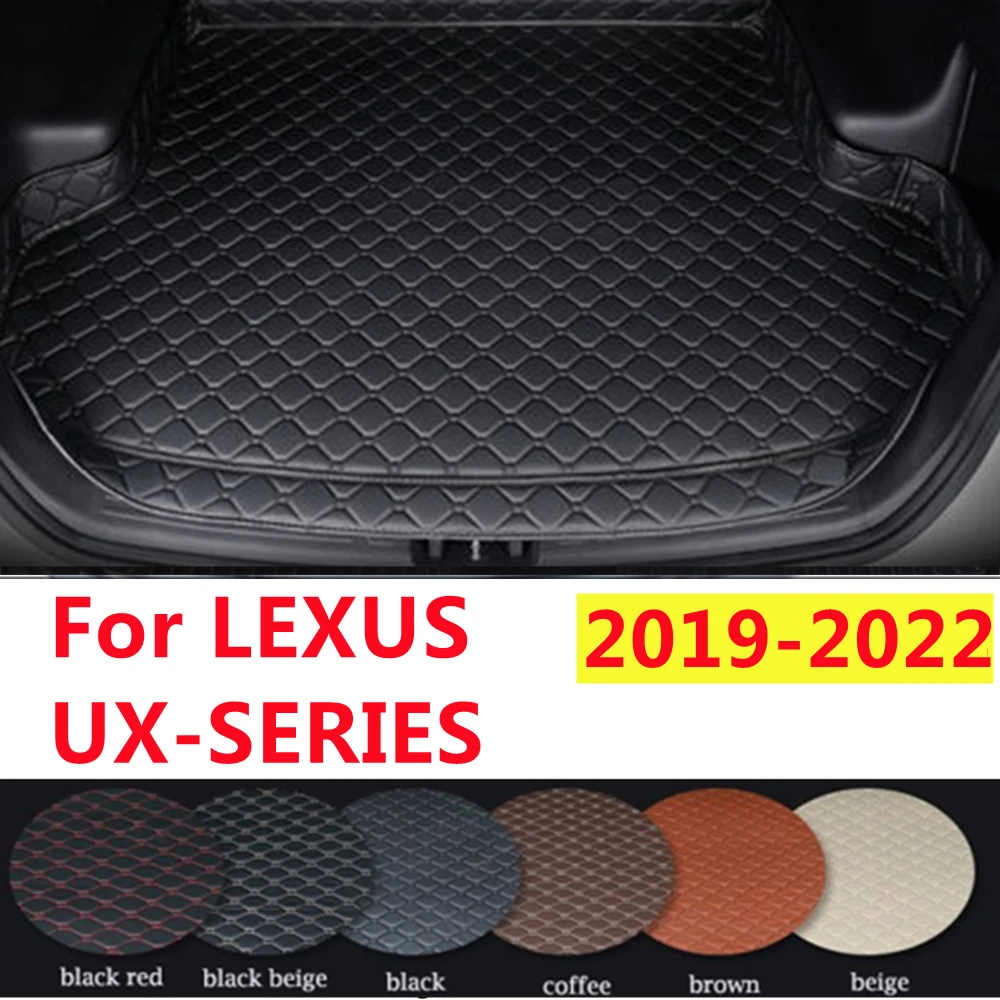 

SJ Высокая сторона на заказ подходит для LEXUS UX-SERIES 2019-20-2022 всепогодный водонепроницаемый автомобильный коврик для багажника авто задний грузовой лайнер крышка ковра