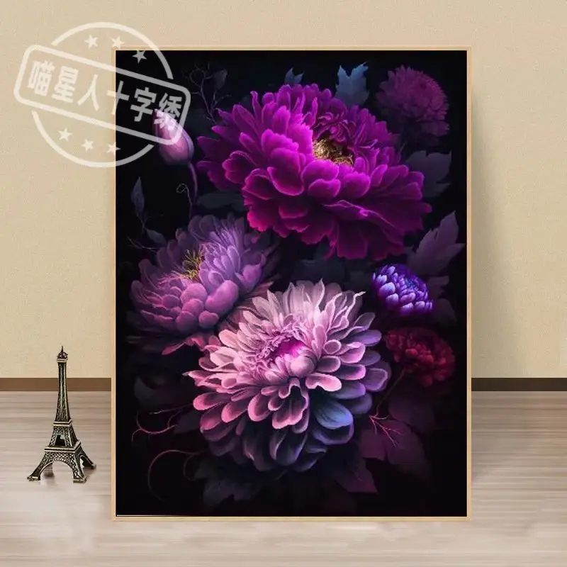 Домашний декор Ручная работа вышивка крестиком готовый продукт на заказ