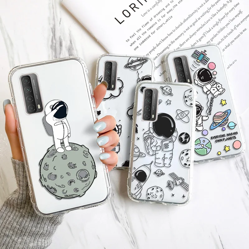 

P30 Pro P40 Lite E Case For Huawei Honor 50 Cases Silicon Clear Funda Honor 8X 9A 10X Lite 10i 20i 30S 10 9S 8A 20S P Smart 2021