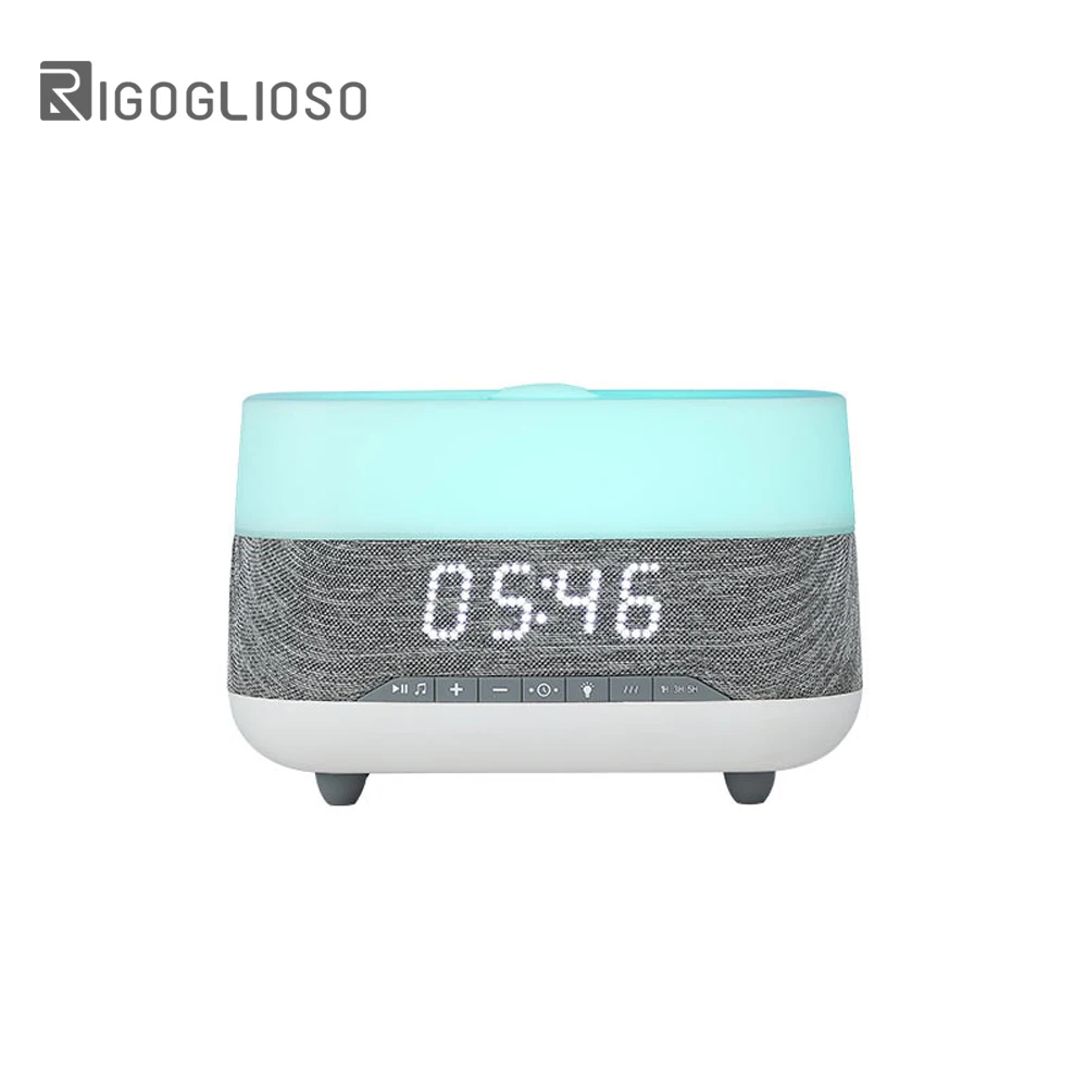 

Music Clock Aroma Diffuser Humidifier Aromatherapy Essential Oil Ultrasonic Air Humidifier Diffuser Mist Maker Air Moisturizer