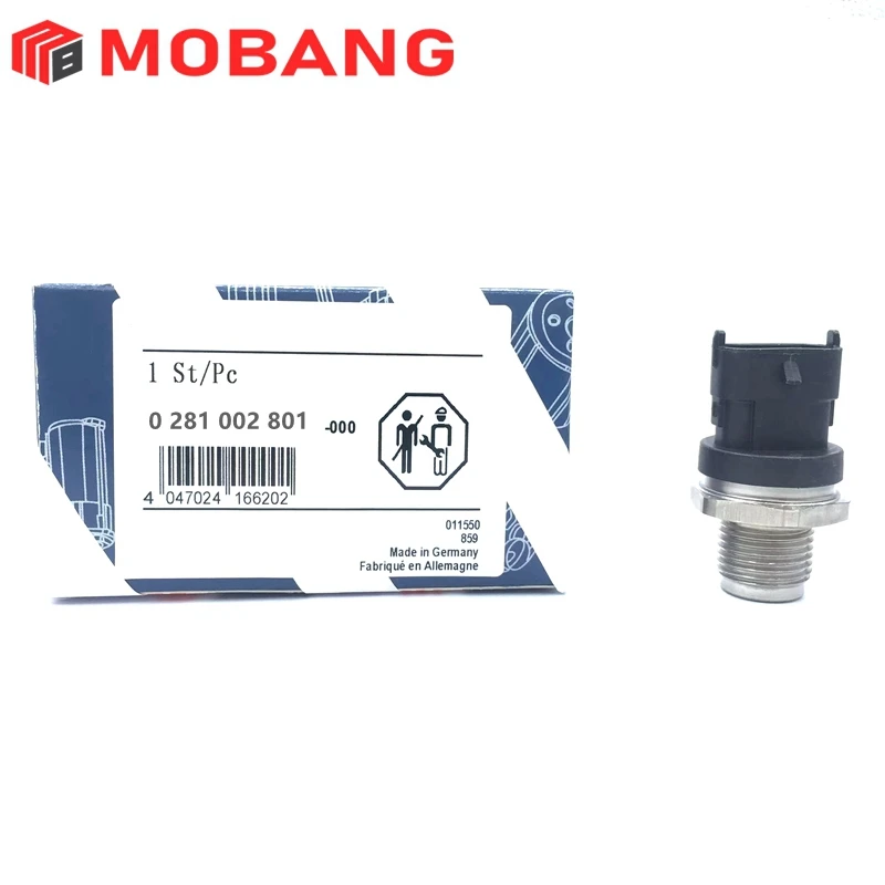 

0281002801 High Pressure Sensor Replaces for Fuel Common Rail Sensor 0 281 002 801