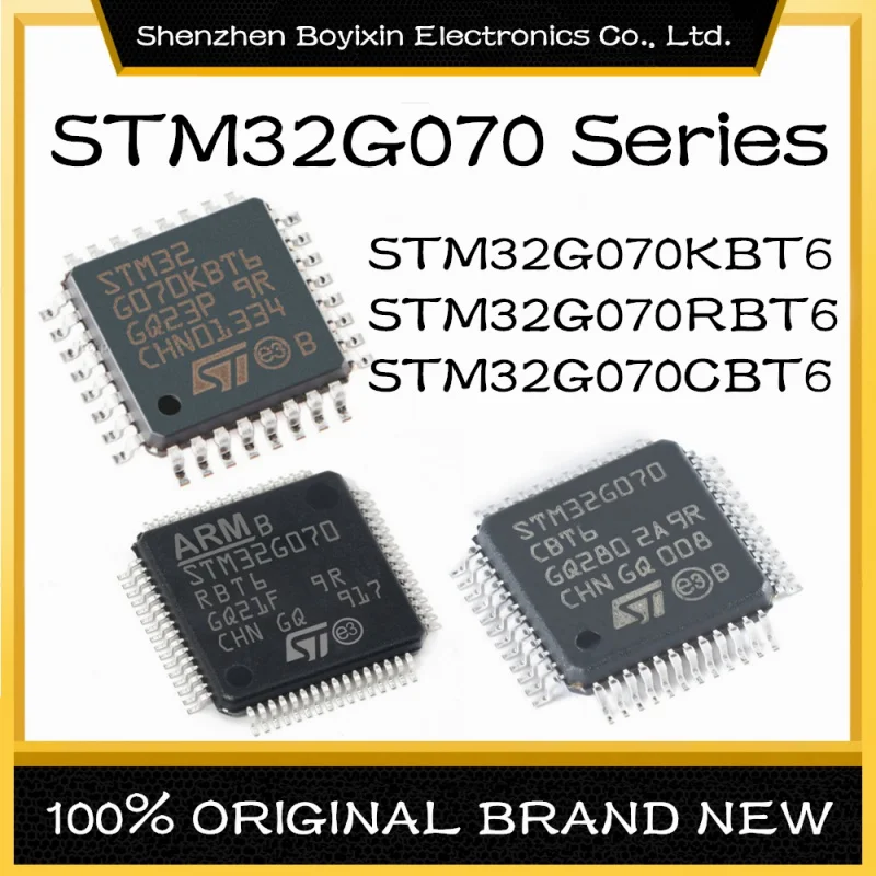 STM32G070CBT6 STM32G070RBT6 STM32G070KBT6 ручной флэш-память на 64 МГц Y: 128K @ x8bit RAM: 36KB MCU (MCU/MPU/SOC)