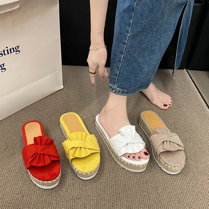 Sandals Women Heels Sandals with Wedges Shoes for Women Platform Sandals Summer Slippers Sandalias Mujer Elegant Summer Shoes