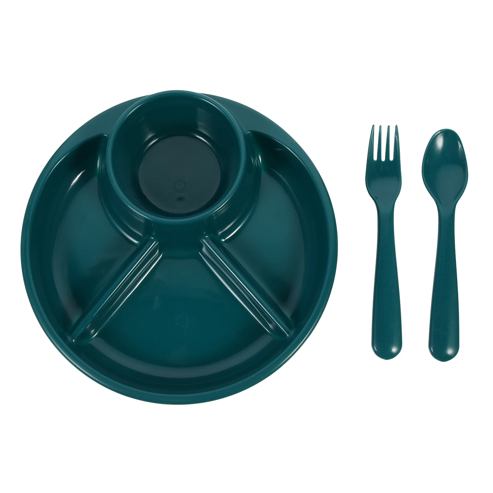 

Plates Platedivided Dish Trayserving Bowls Set Section Compartment Lunch Reusableplastic Fruit Bowl Adults School Baby Sets Kids